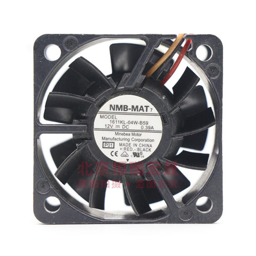 1611KL-04W-B59-P01 NMB-MAT 美蓓亚风机 12V 0.39A