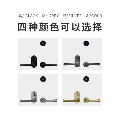 分体式电子锁宾馆民宿磁卡智能门锁高端分体全自动酒店锁厂家直销