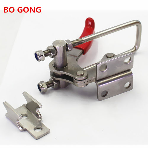 快夹可调节不锈钢快速夹具90度拉紧装置夹钳CH WDC HS GH-40344SS