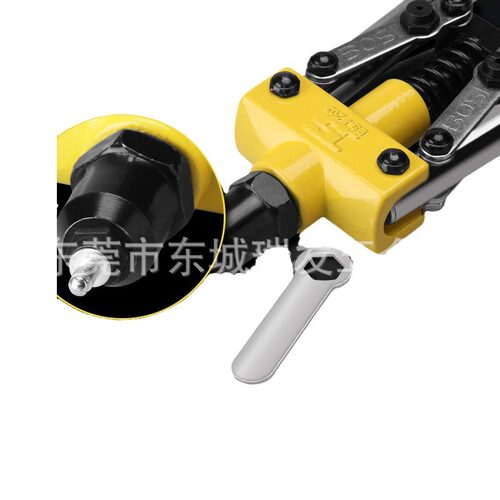 波斯手动铆钉枪家用省力拉钉铆抢工业抽芯不锈钢拉卯钉枪拉钉枪