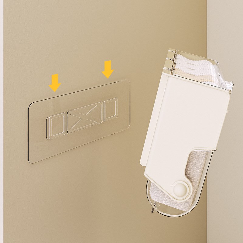 内衣收纳盒家用内裤袜子壁挂免打孔置物架分隔整理盒学生宿舍整理