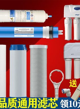 朗诗德净水器RO50/RO75/75Gal/80AB通用PP棉11寸金日圣川全套滤芯