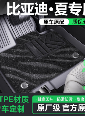 25/26款比亚迪夏DMi汽车TPE脚垫全包围改装内饰配件用品mpv地毯