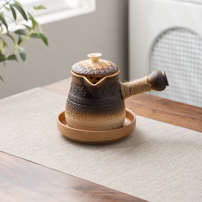 罐罐壶围炉煮茶陶瓷户外便携包可明火干烧烤奶罐煮茶壶炒茶大容量