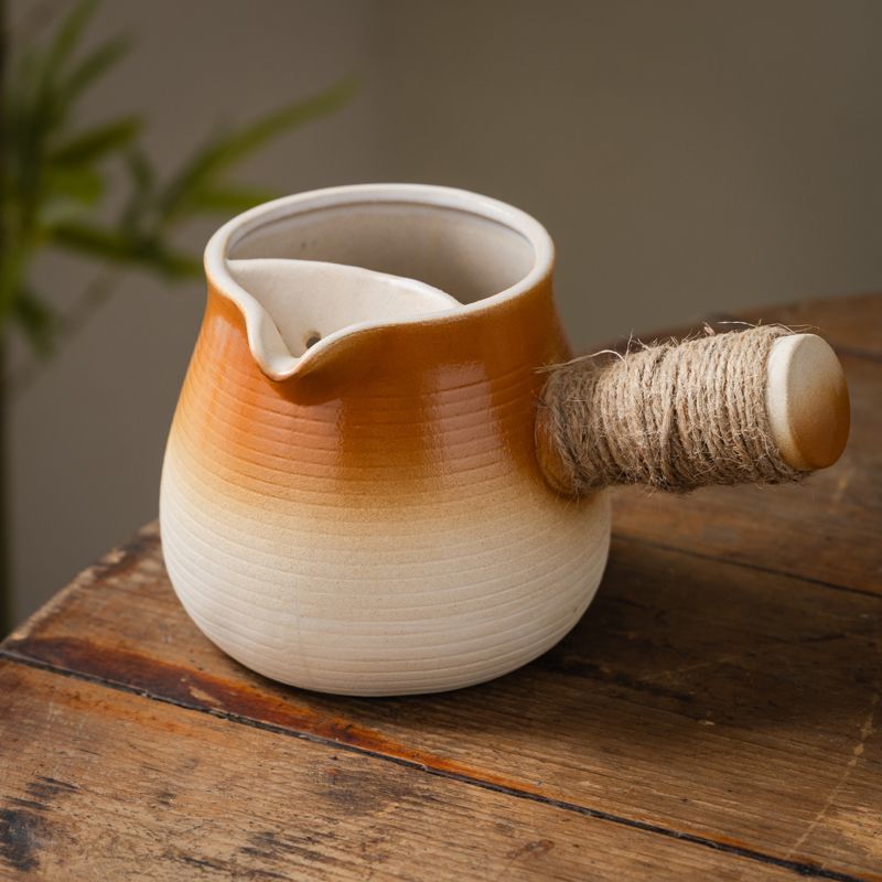 罐罐壶围炉煮茶陶瓷户外便携包可明火干烧烤奶罐煮茶壶炒茶大容量