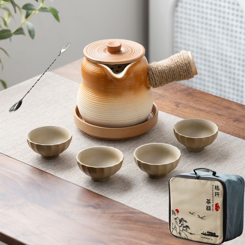 罐罐壶可明火干烧烤奶罐煮茶壶陶瓷户外便携包炒茶大容量围炉煮茶