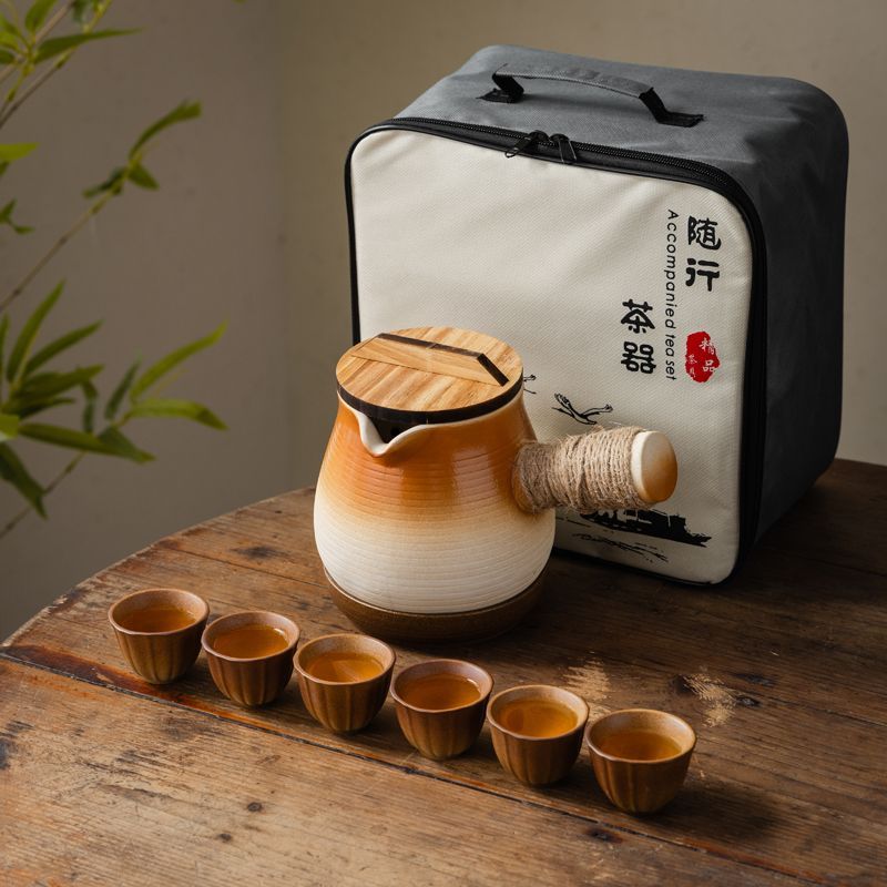 罐罐壶围炉煮茶陶瓷户外便携包可明火干烧烤奶罐煮茶壶炒茶大容量