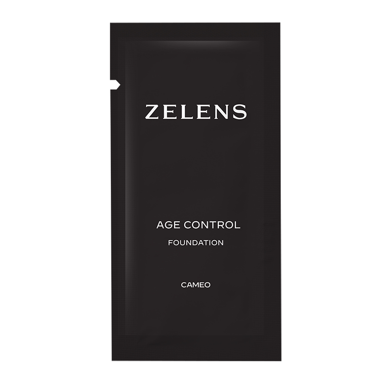 ZELENS养肤age奶油肌粉底液原装小样中样便携干皮水润轻薄遮瑕