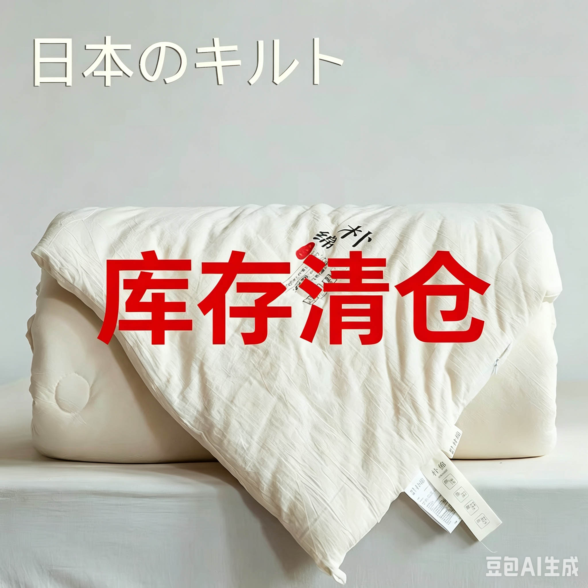 出口日本朴棉A类纯棉大豆纤维被子母二合一四季老人儿童学生宿舍