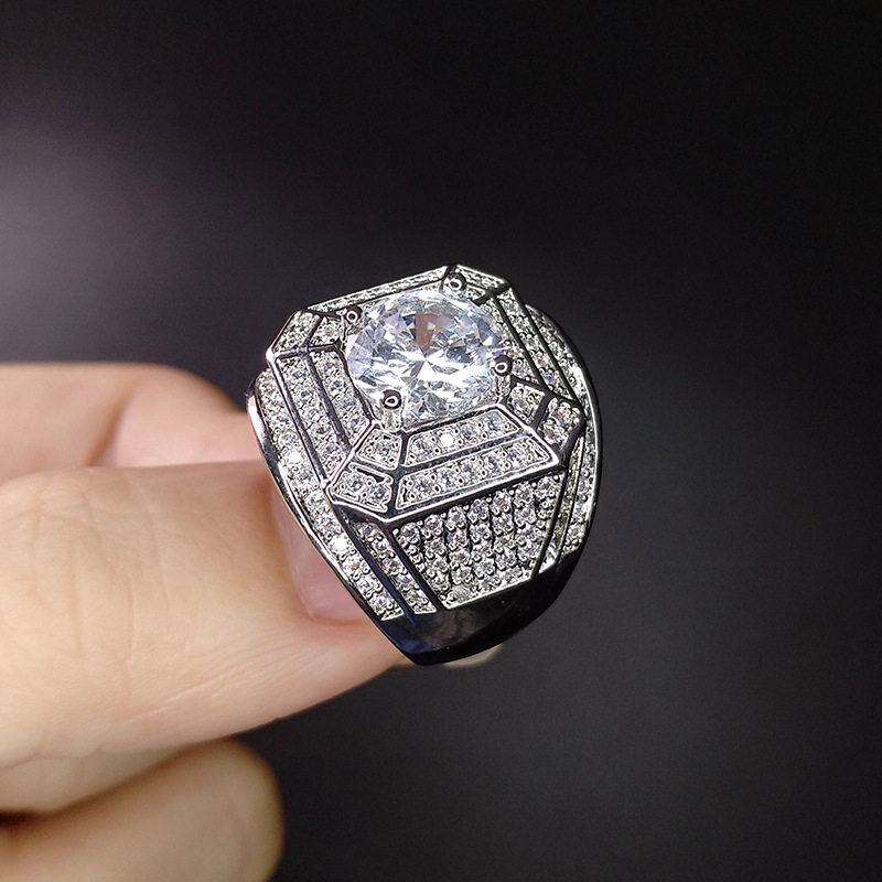 奢华满钻霸气男士戒指欧美时尚微镶结婚钻戒活口指环饰品,饰品/流行首饰/时尚饰品新,组合套装,淘宝优惠券,粉丝福利购,淘宝优惠卷