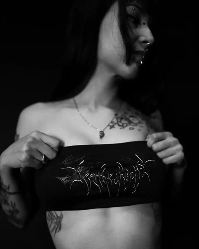 civilregime潮牌哥特风经典款运动抹胸热卖款运动内衣性感时尚