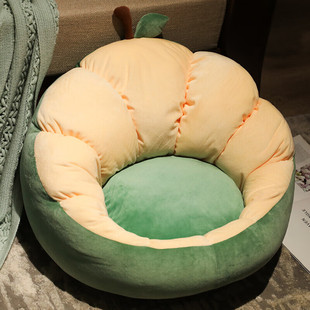 懒人沙发椅可爱男宝宝卧室床边阳台看小坐垫猫咪小号(45*20*8厘|