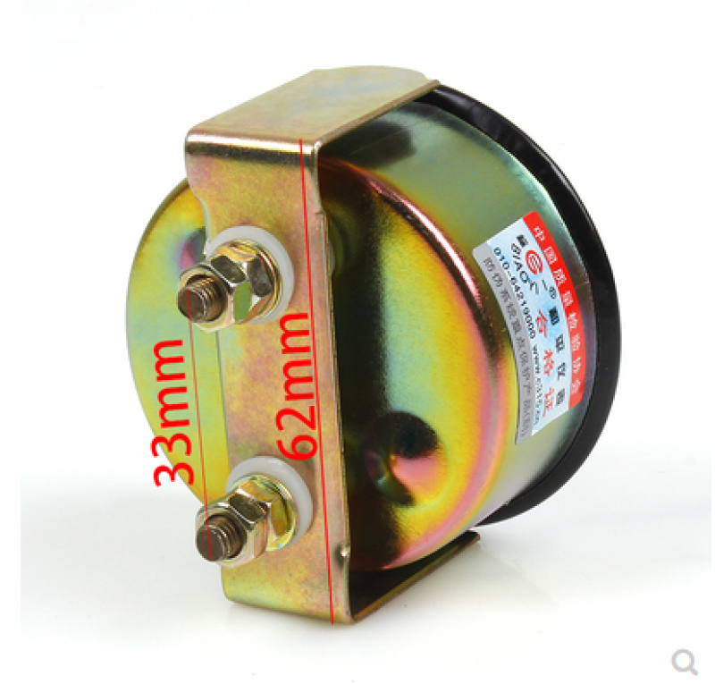 货车汽车农用车卡车挖机叉车水温表12V24V通用型圆形改加装12V|