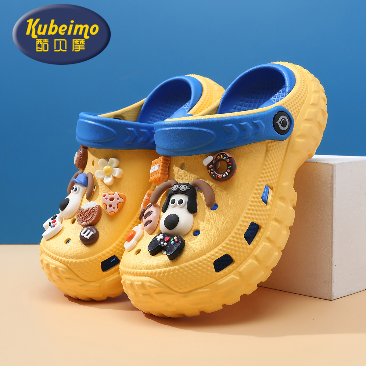 儿童洞洞鞋防滑软底亲子凉拖鞋