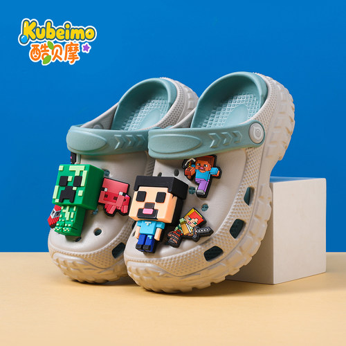 男童凉拖鞋2025新款洞洞鞋轻便