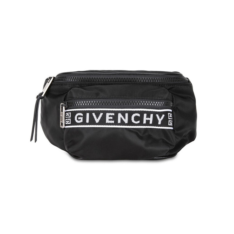 GIVENCHY 纪梵希 情侣款新款logo印花尼龙时尚腰包胸包