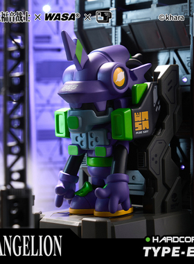 WASA&EVA联名正版新品潮玩盲盒初号机手办摆件新世纪福音战士模型