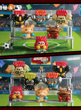 WASA&奥特曼正版小怪兽款Fighting加油打气潮玩盲盒摆件儿童玩具