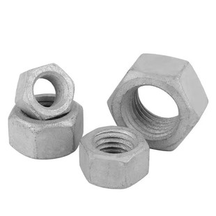 热镀锌螺母六角螺帽8级热浸锌扩孔螺丝帽M8M10M12M16M20M22M24M48