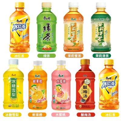 康师傅冰红茶青梅绿茶冰糖雪梨