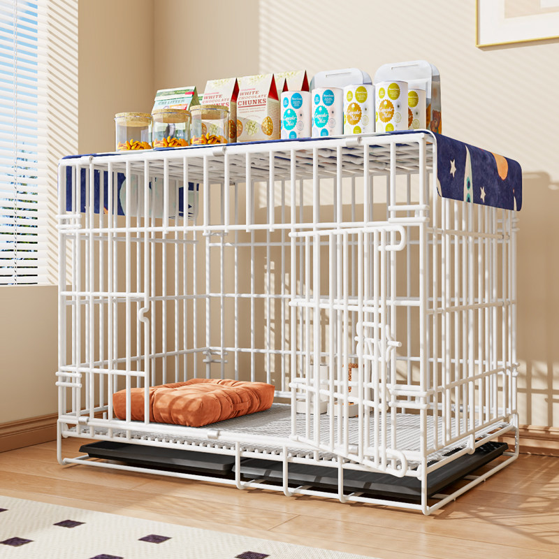 【卡扣可折叠】狗笼子小型犬室内