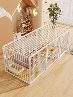 新型猫狗笼子超大自由空间家用室内鸡狗窝宠物围栏一体猫窝猫别墅