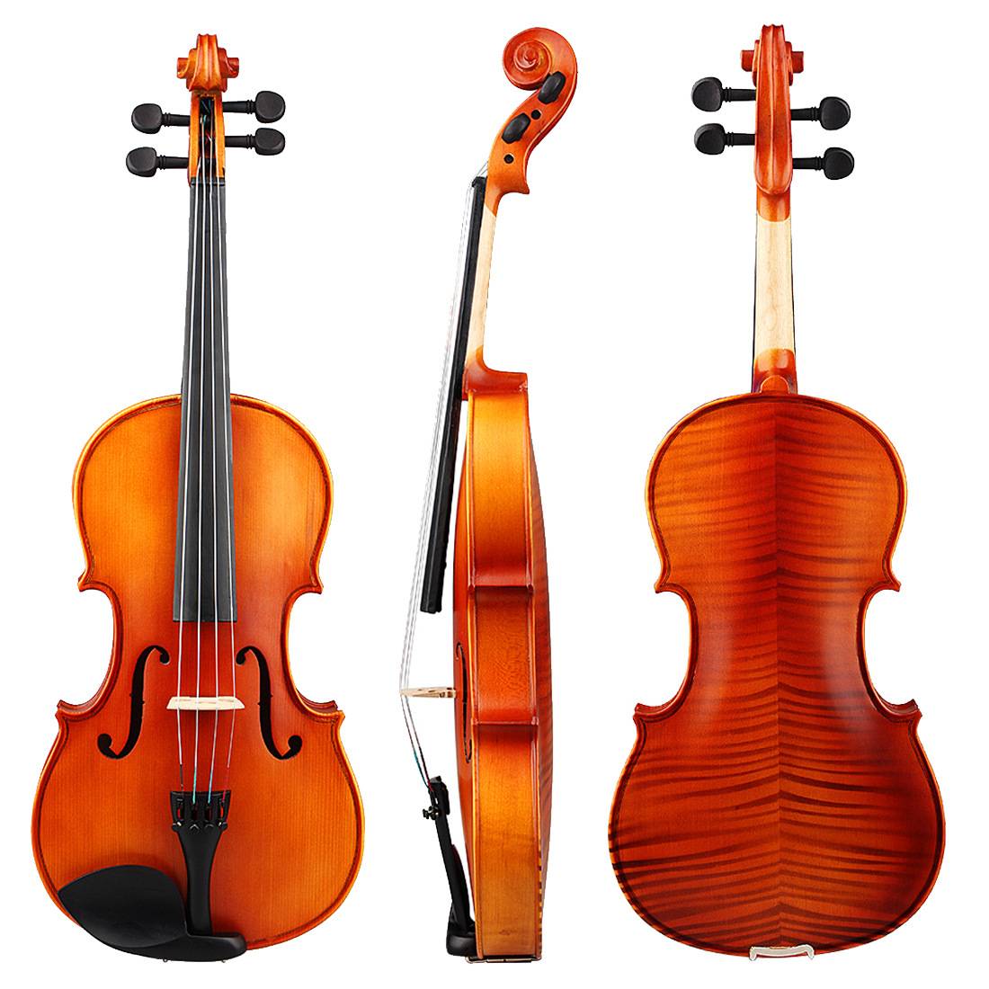 Astonvilla云杉木虎纹中提琴枫木中提琴初学者考级演奏提琴viola