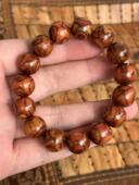 0201海南黄花梨对眼油梨 1.5手串