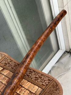 1130海南黄花梨紫油梨爆留疤棍子