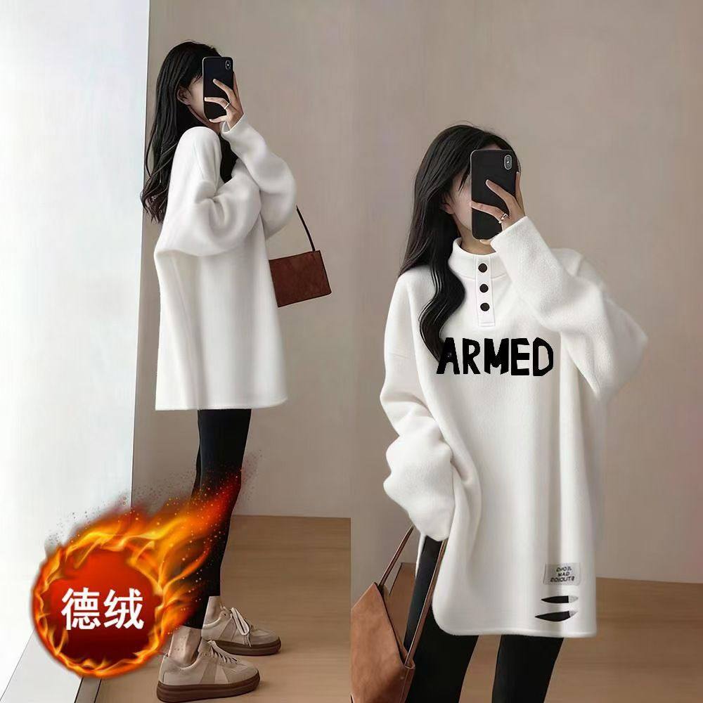 半高领保暖打底衫女内搭宽松胖mm大码女装长袖t恤配鲨鱼裤的上衣,女装/女士精品,毛衣,淘宝优惠券,粉丝福利购,淘宝优惠卷