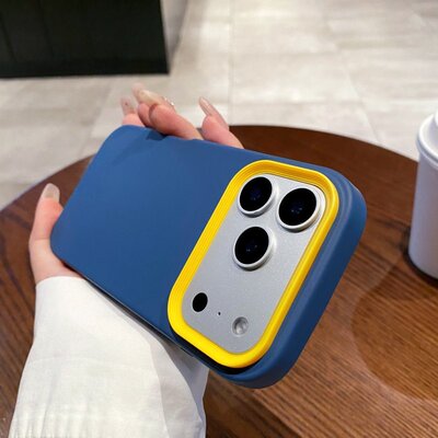 适用苹果17promax手机壳肤感三合一磨砂壳新款iphone16高级感15plus简约ins风14男女保护套13防摔12/11硅胶软