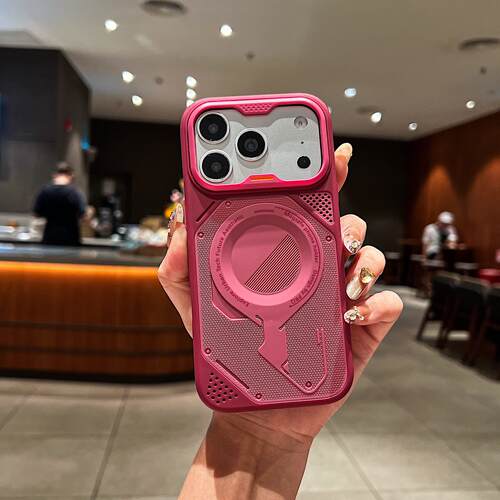 磁吸肤感磨砂iPhone手机壳防摔