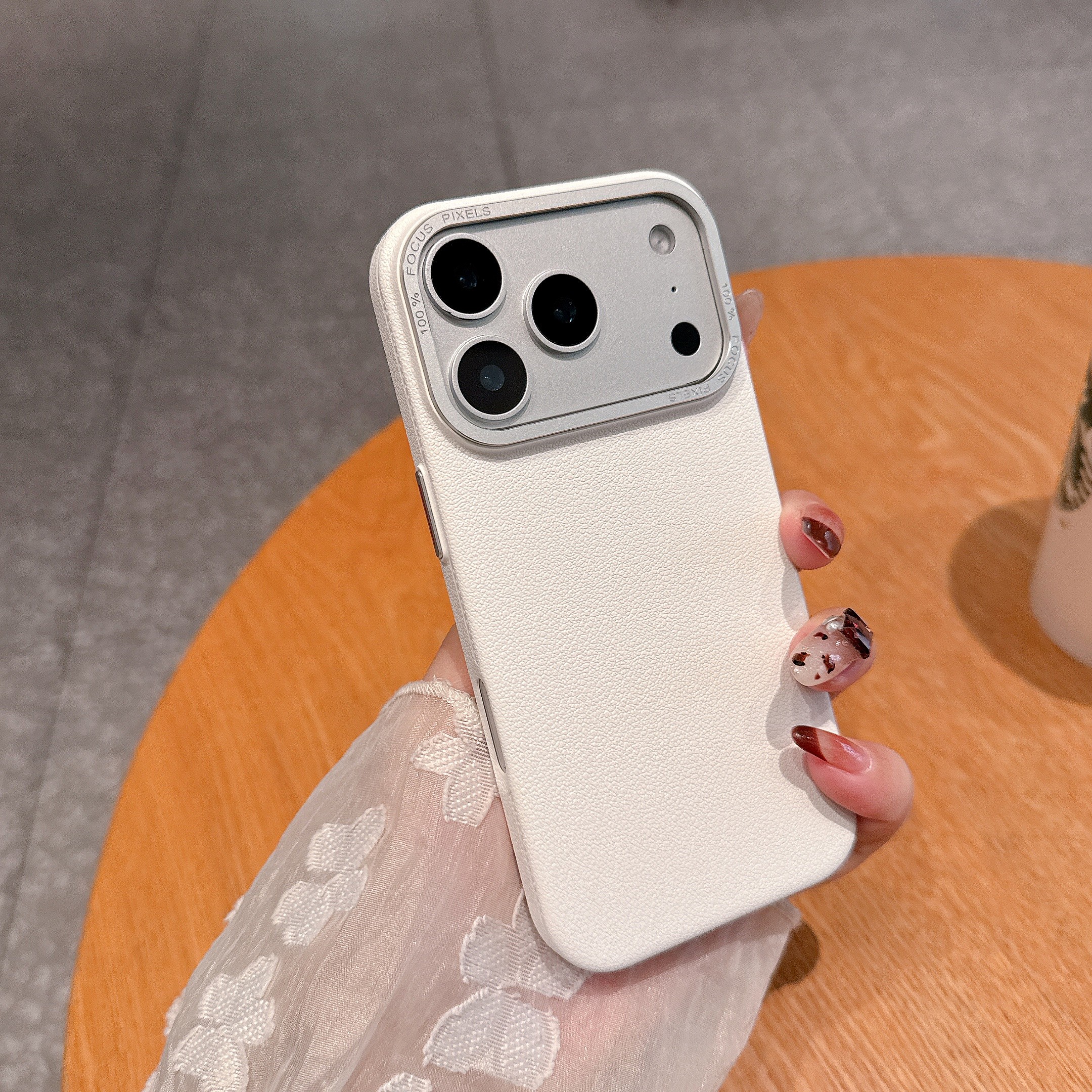 新款荔枝纹情侣PC硬壳手机壳