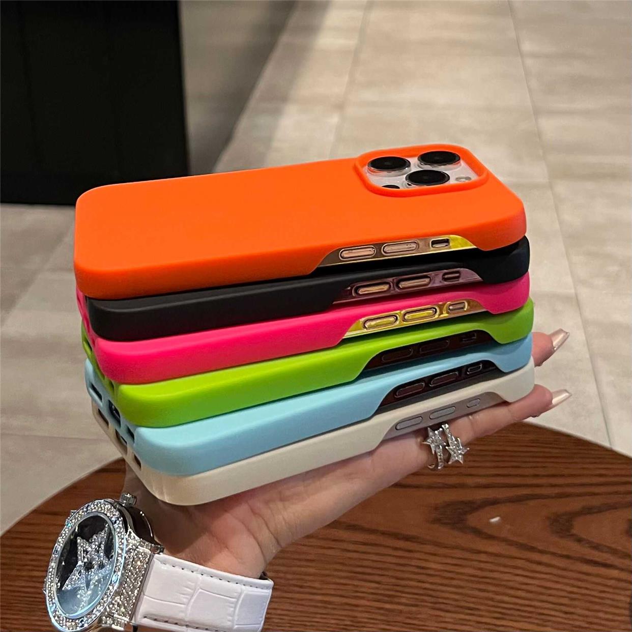 iPhone软硅胶散热无边款