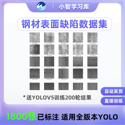 yolo数据集钢材表面缺陷v8下载适用yolov5等全版本已标注txt格式