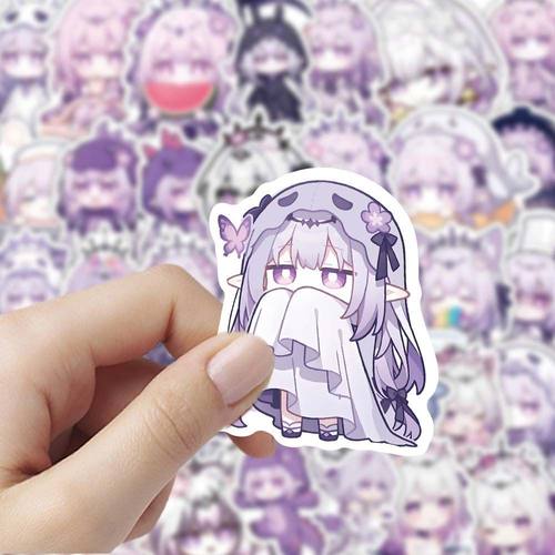 遐蝶Q版表情贴纸可爱崩坏星穹铁道周边diy创意笔记本装饰手账贴画