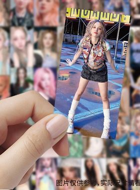 63张宋雨琦单人贴纸ins明星高颜值周边装饰手机壳行李箱防水贴画