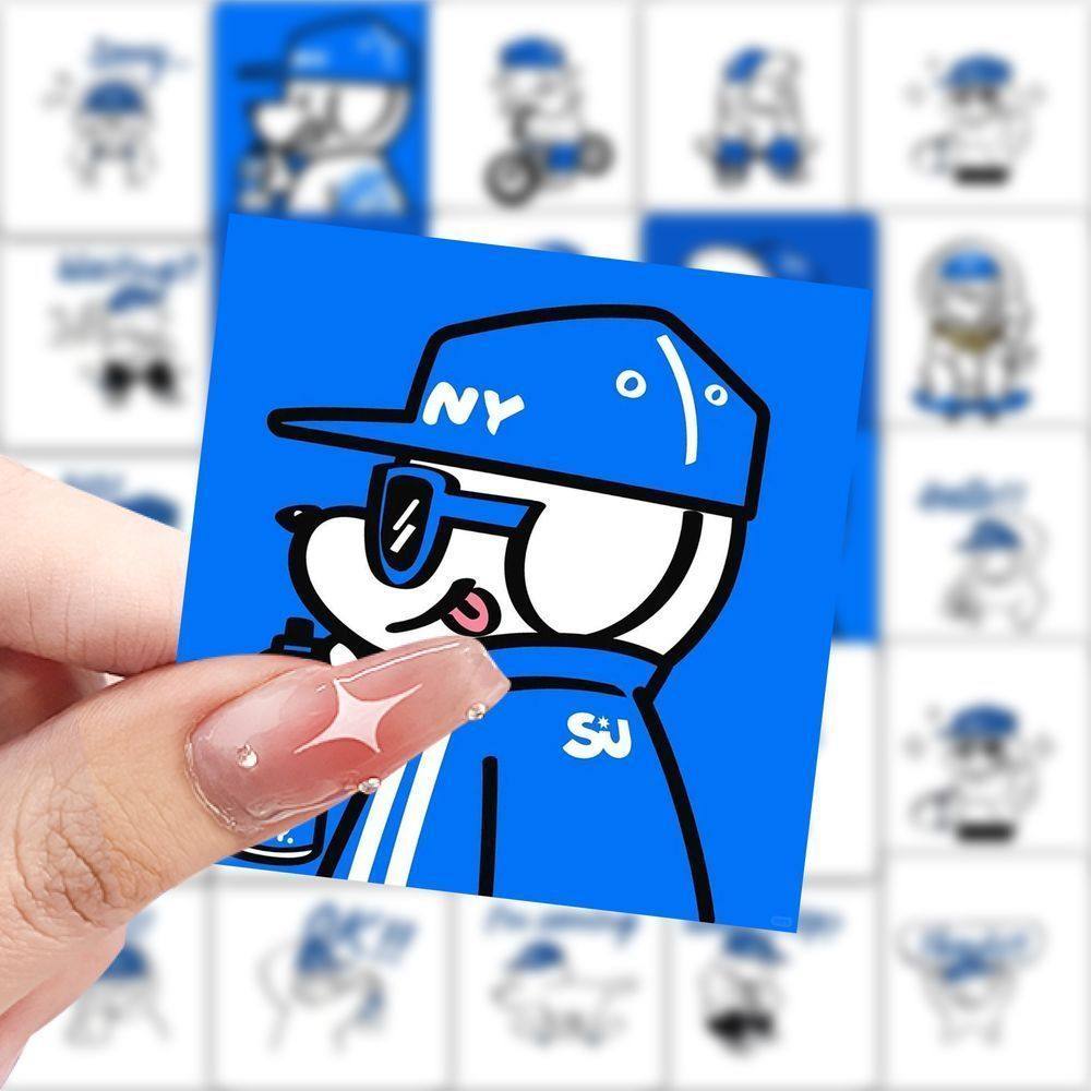 爆款滑板小狗贴纸ins创意装饰手账手机装饰笔记本diy防水桌面贴画,文具电教/文化用品/商务用品,贴纸/立体贴纸,淘宝优惠券,粉丝福利购,淘宝优惠卷