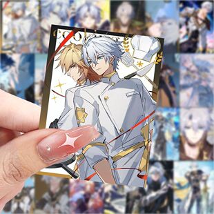 新款崩坏白厄贴纸帅气白厄同人高颜值立绘贴画diy手机壳笔记本贴