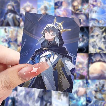 崩坏星穹铁道二次元周边星期日笔记本电脑手机行李箱旅行箱贴纸