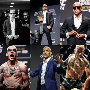 Oliveira 查尔斯奥利维拉贴纸高清防水UFC搏击格斗运动员Charles