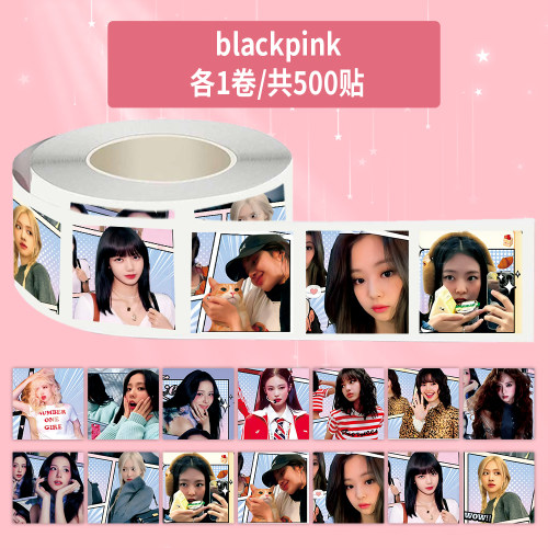 1000贴BlackPink防水卷卷贴