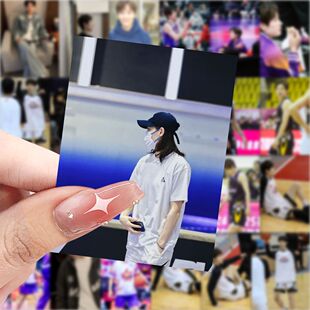 126张杨力维周边高颜值贴纸篮球明星装饰贴画手机行李箱手账贴纸