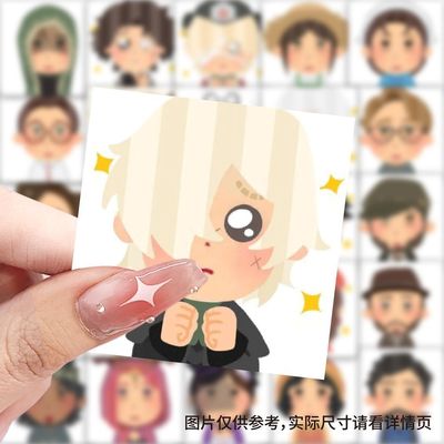 59张第五人格贴纸命苦小人卡通头像装饰手机壳行李箱防水封口贴画