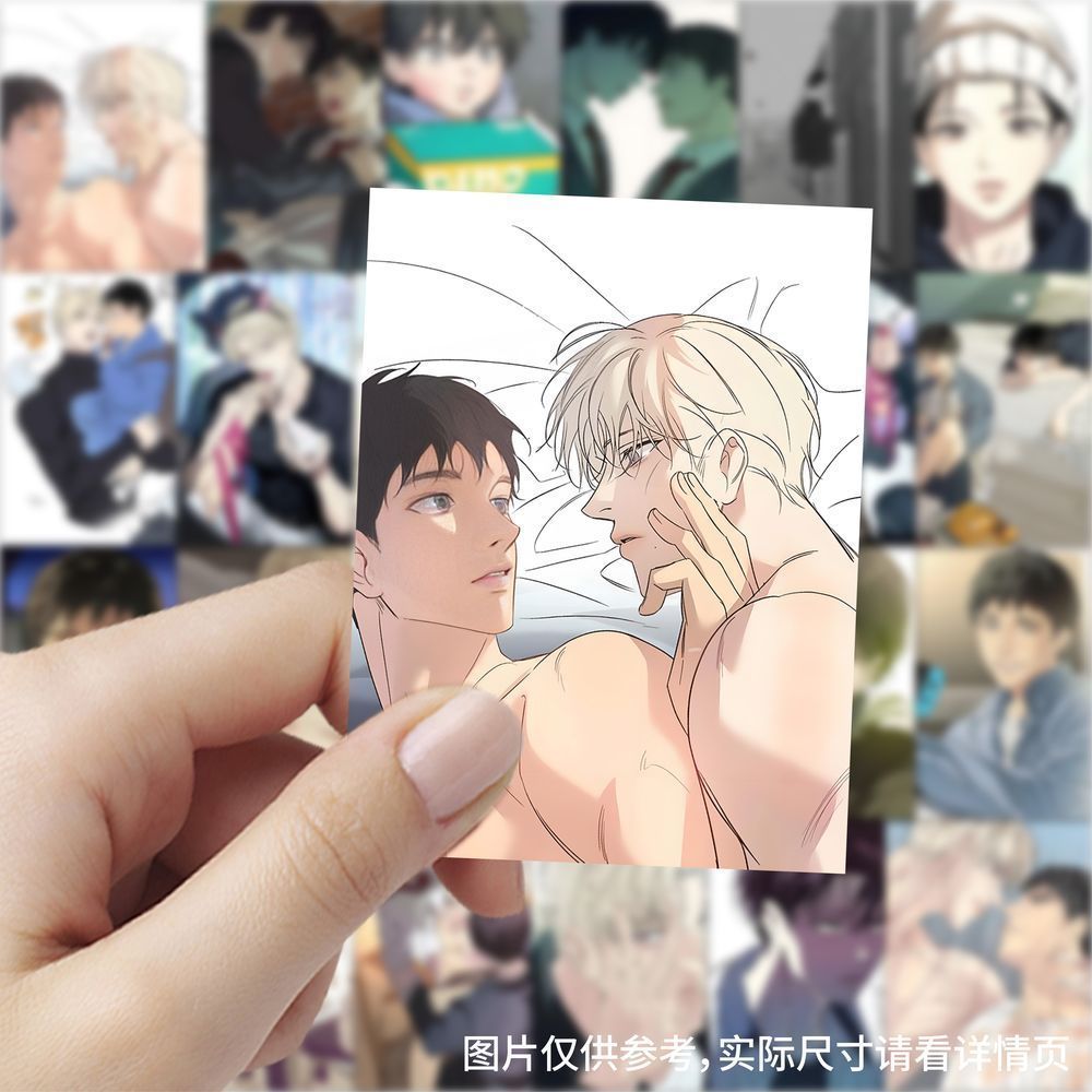 189张backlight背光贴纸卡通高颜值漫画周边桌面手机手账装饰贴画