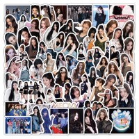 170张meovv女团贴纸韩国组合金粹仁李嘉元田中杏奈罗潾埃拉小贴画
