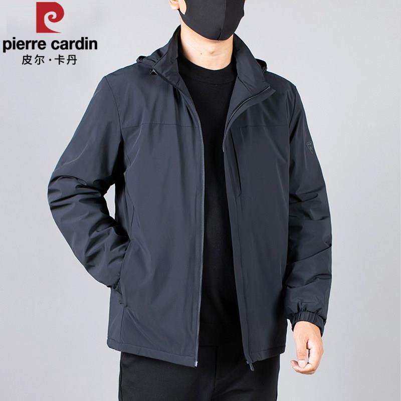 皮尔卡丹秋冬季轻薄棉衣男保暖夹棉外套大码棉服休闲宽松二棉夹克,男装,棉衣,淘宝优惠券,粉丝福利购,淘宝优惠卷