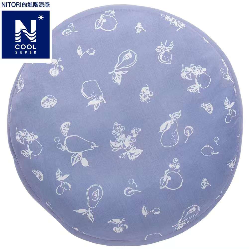 舒适冷感午睡化纤颈枕靠垫