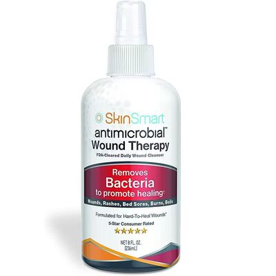 美国邮SkinSmart Antimicrobial Wound Treatment次氯酸抗jun喷雾