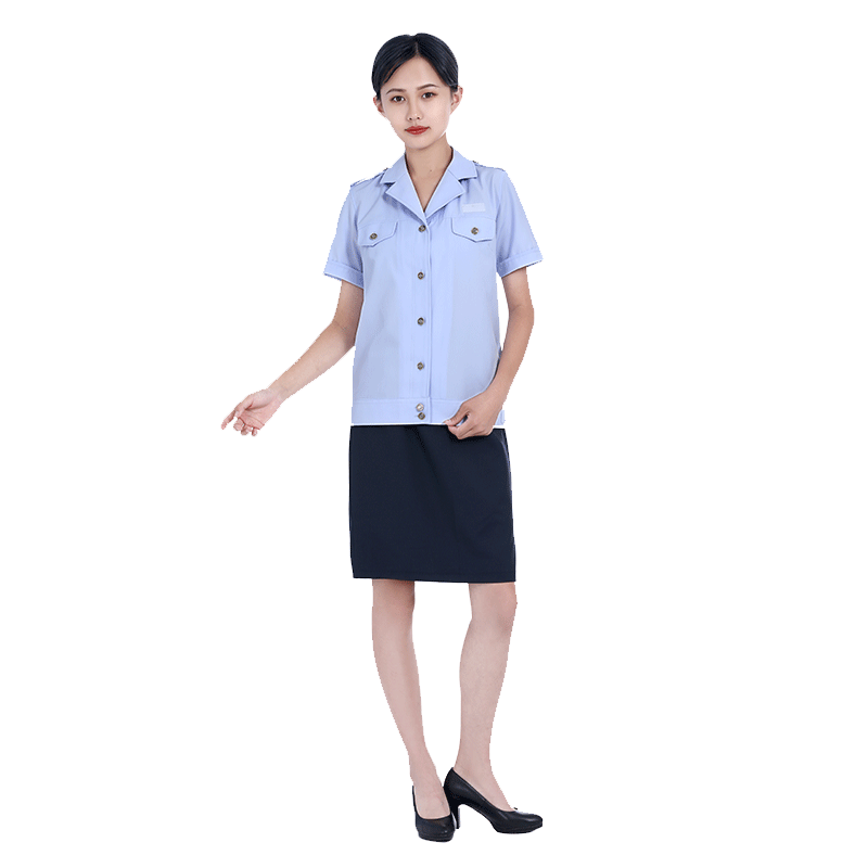 新款短袖制服鲁之锦衣